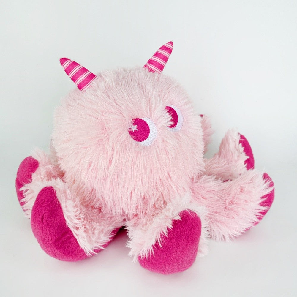 Cute Octopus with Demon Horn Stuffed Animal