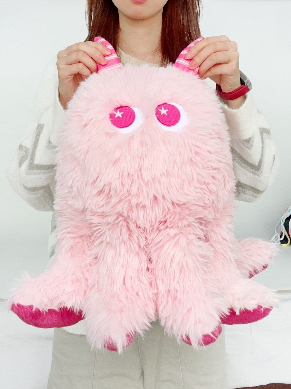 Cute Octopus with Demon Horn Stuffed Animal