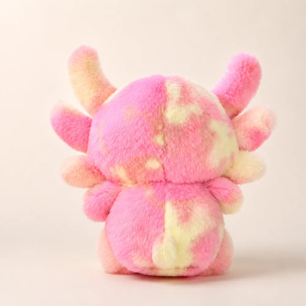 Pink Pastel Dragon Plush Back Studio View
