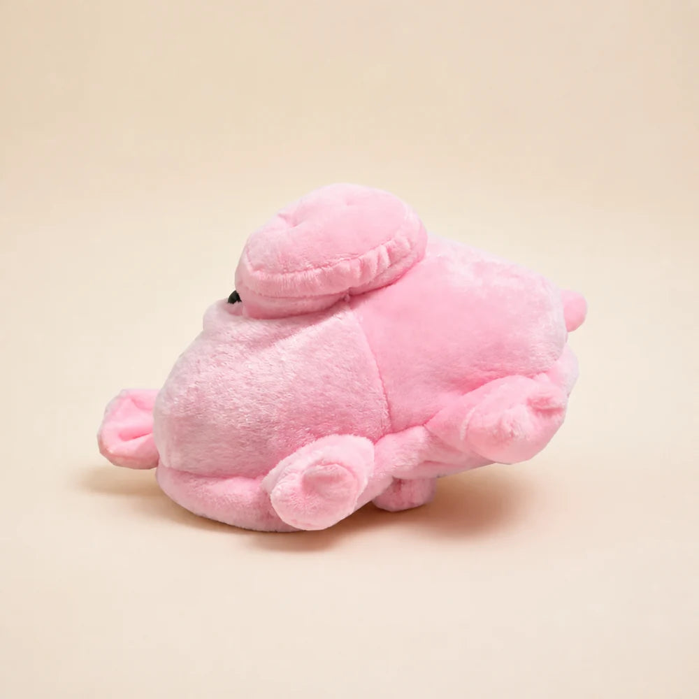 Pink Pig Plush - Rear View