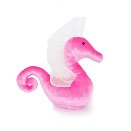 Pink seahorse stuffed animal toy pictures