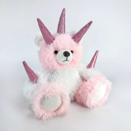 Pink Teddy Bear Punk Style