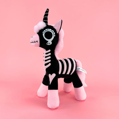 Pink unicorn plush toy gift 