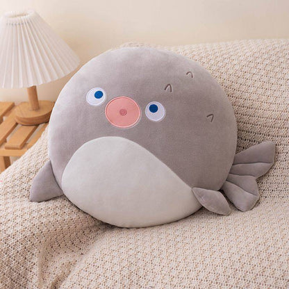 puffer fish pillow