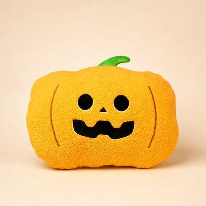 Orange Jack O Lantern Plush Studio View