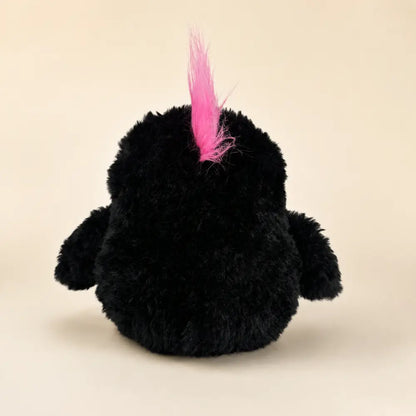 Punk Penguin Stuffed Animal - Back View