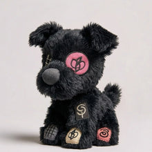 Punk Patchwork Puppy Plush