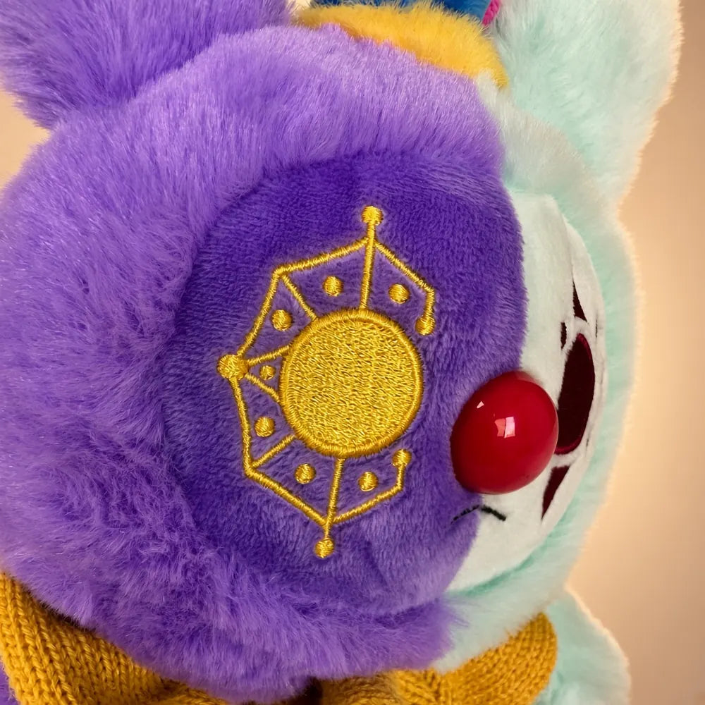 Purple Mint Jester Bunny Stuffed Animal