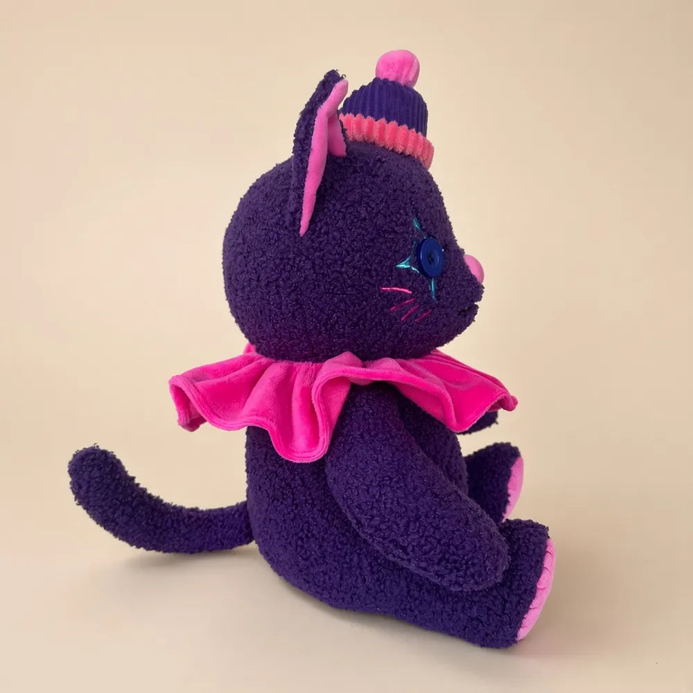 Purple Party Cat Stuffed Animal