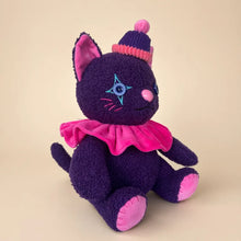 Purple Party Cat Stuffed Animal