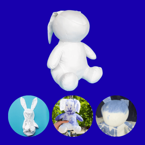 Bunny Plush Tie Dye DIY Kit