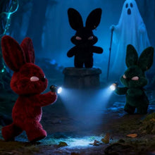 Goth Red Eyes Bunny Plush