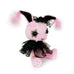Pink Emo Bunny Stuffed Animal