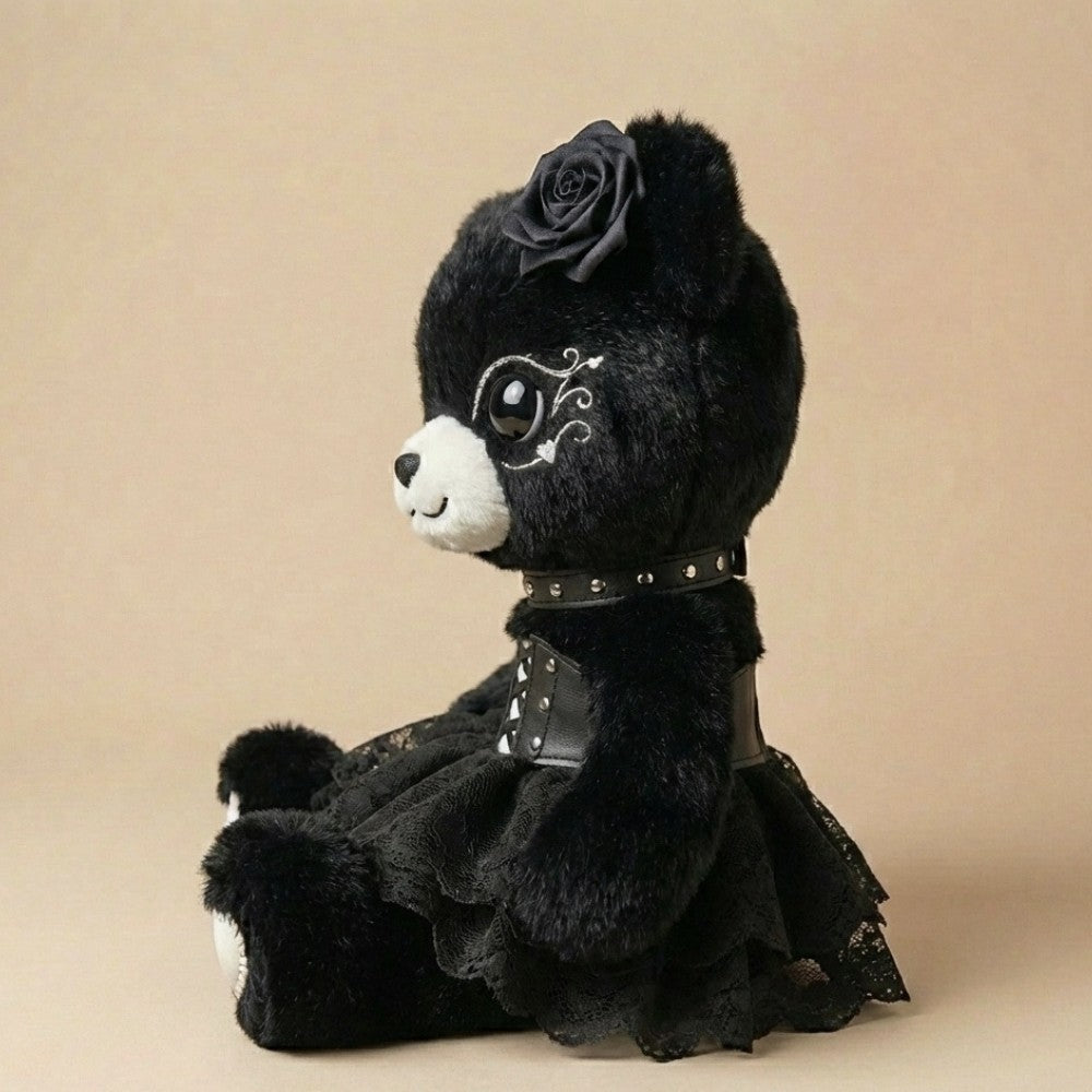 Romantic Goth Bear Stuffed Animal