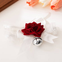 Rose Bell Ribbon Choker Lace