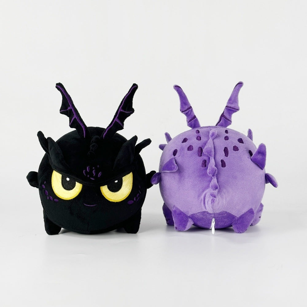 Grumpy Chubby Dragon Stuffed Animal