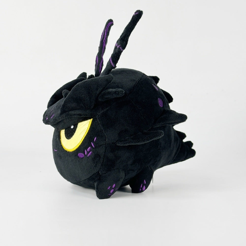 Grumpy Chubby Dragon Stuffed Animal