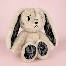 Emo Grey Bunny with Lace