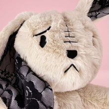 Emo Grey Bunny with Lace