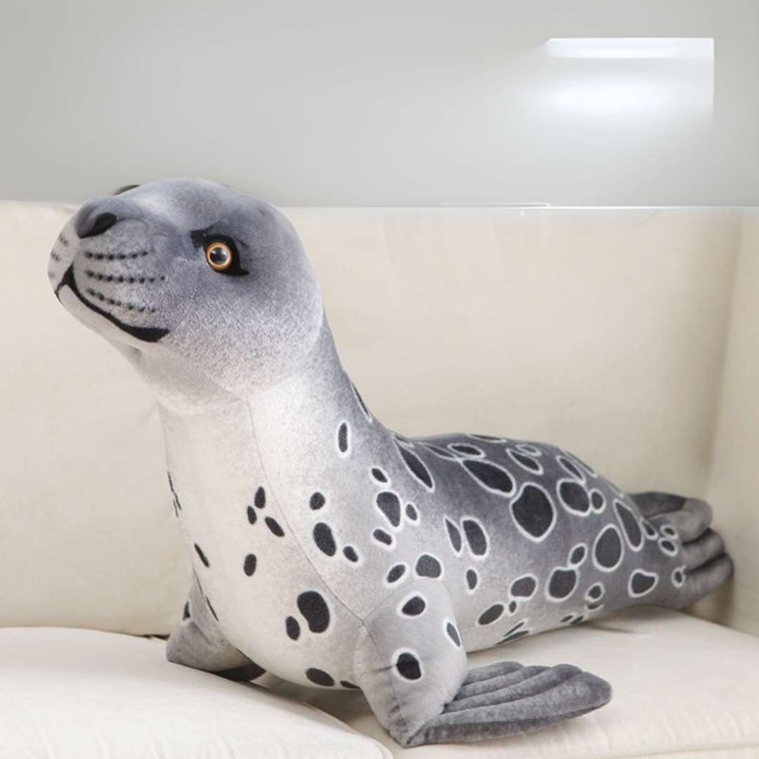 Realistic seal plush on sale