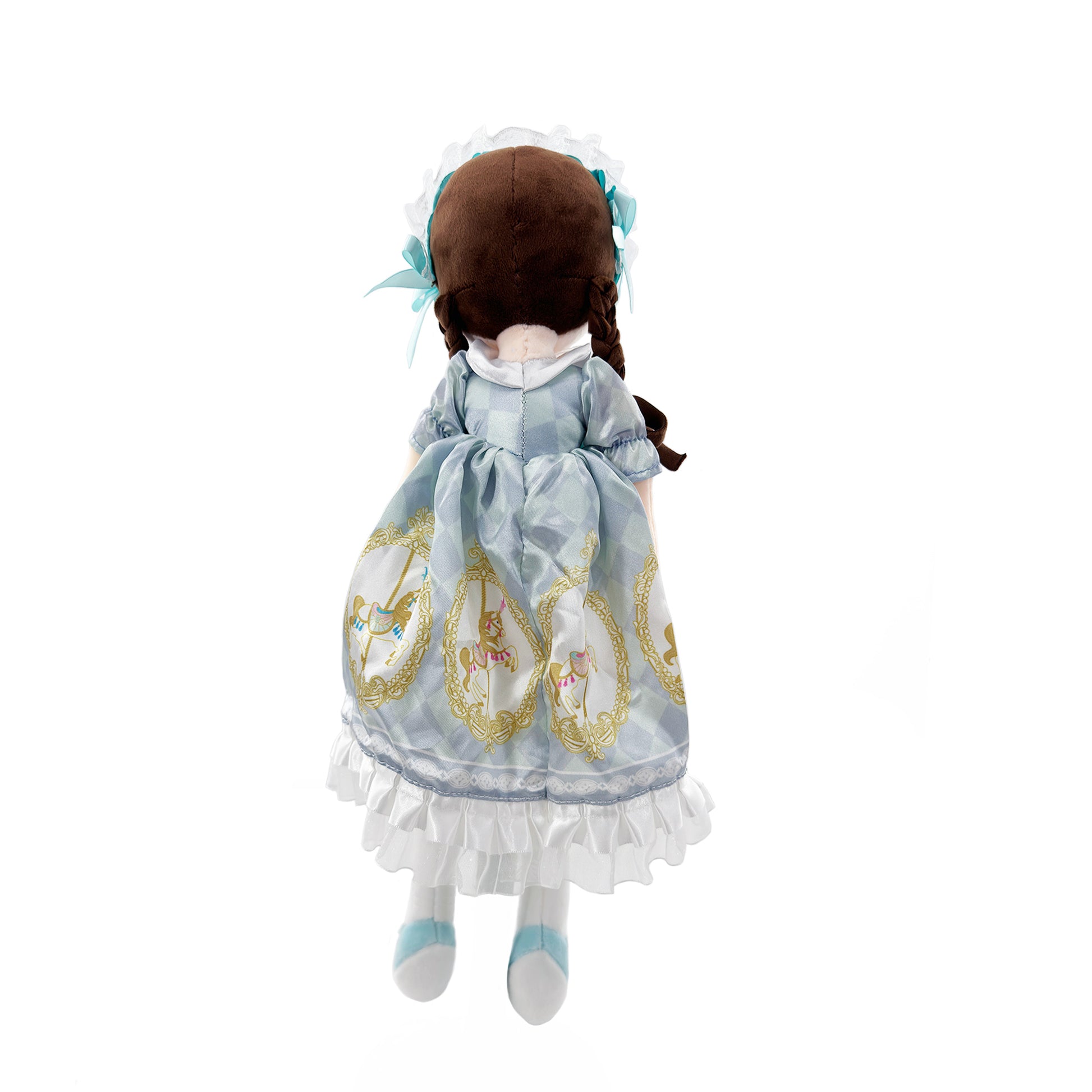 sky dress doll back