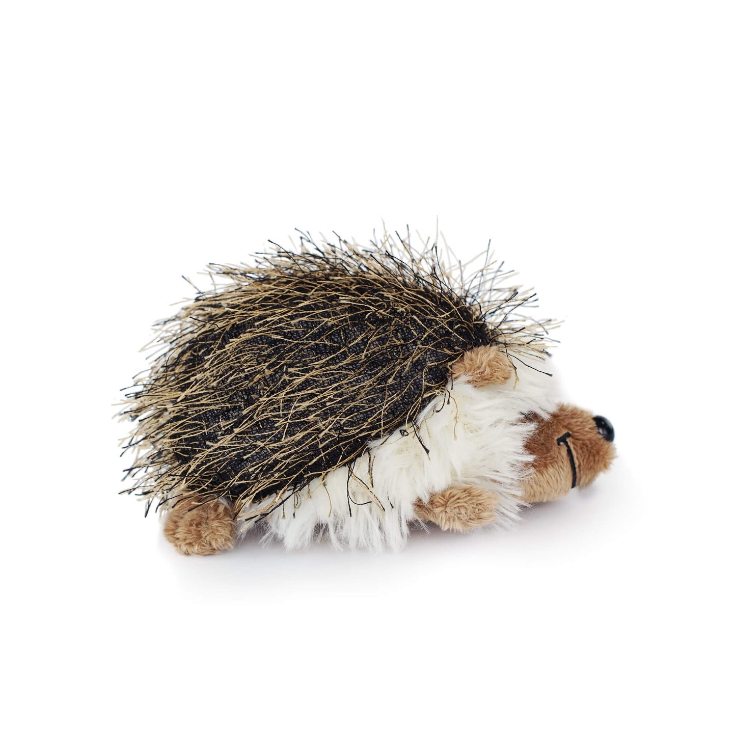 Side view close up how spines of hedgehog look like PlushThis