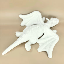 cute snow dragon plush luxury 