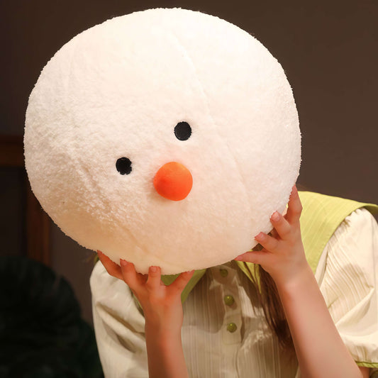 snowman head plushies