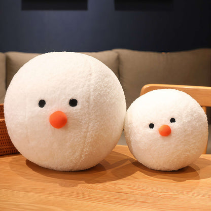 snowman head plushies