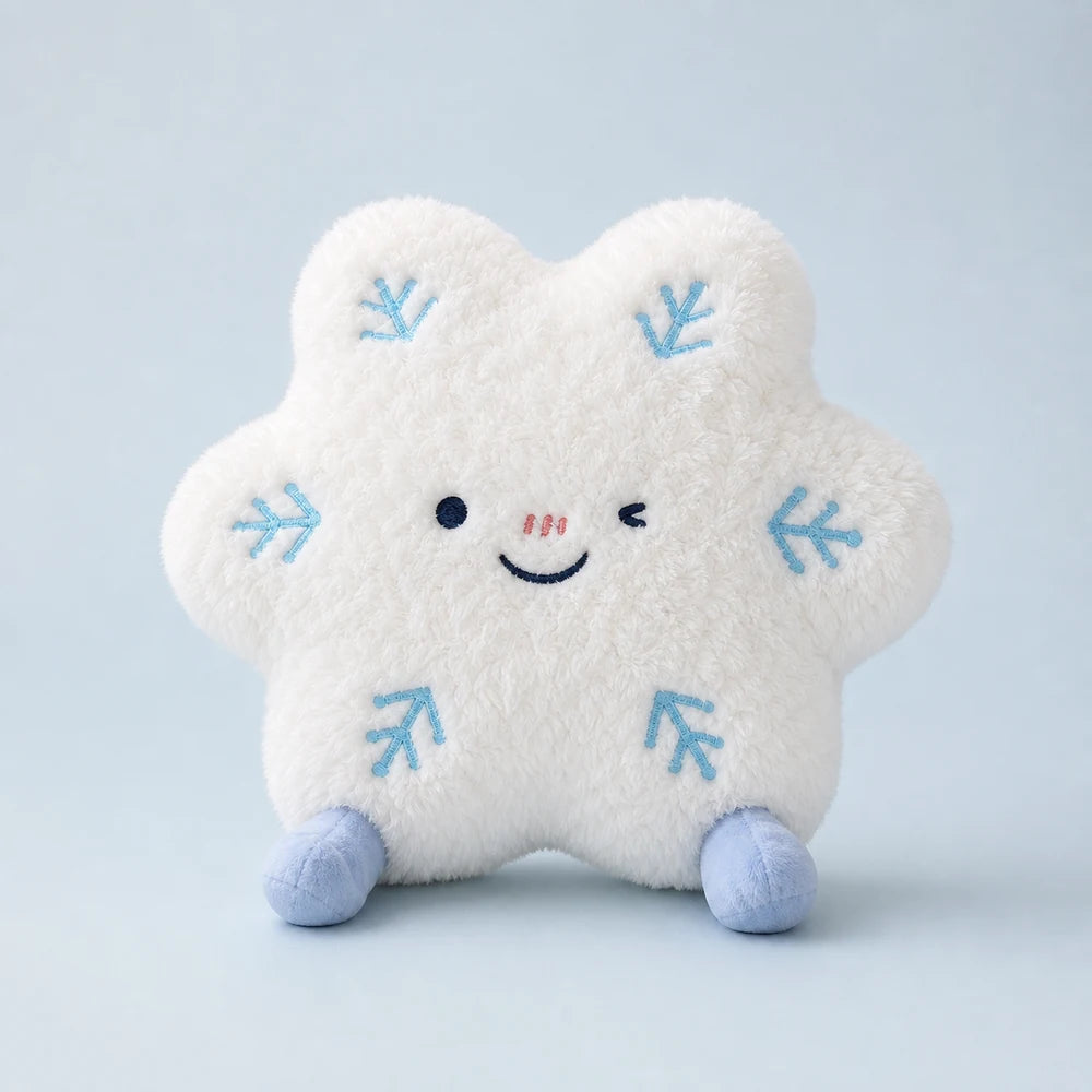 Snowflake Plush Toy - Front Catalog View