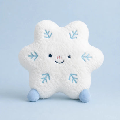 Snowflake Plush Toy - Front View