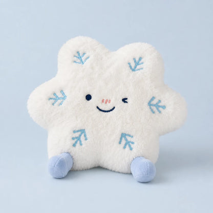 Snowflake Plush Toy - Seated View