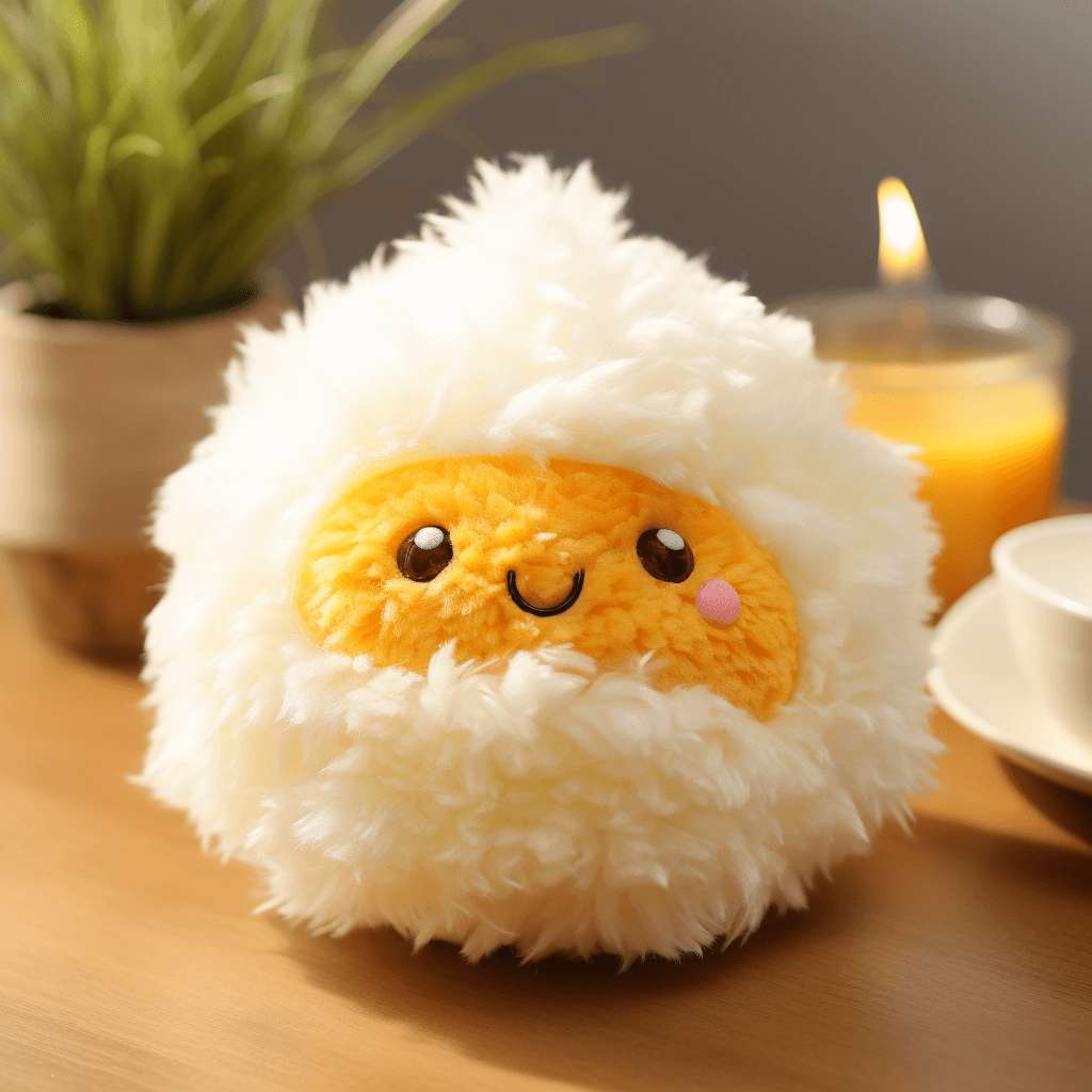 egg stuffed animal