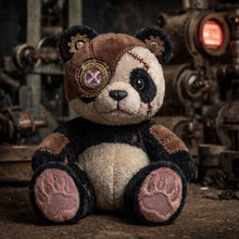 Steampunk Panda Stuffed Animal
