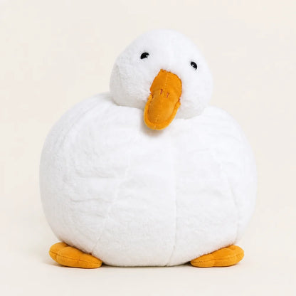 White Duck Plush - Reclined View