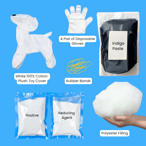 Goat Plush Tie Dye DIY Kit