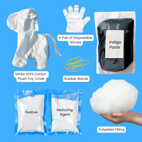 Horse Plush Tie Dye DIY Kit
