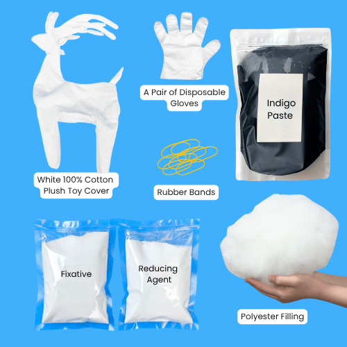Deer Plush Tie Dye DIY Kit