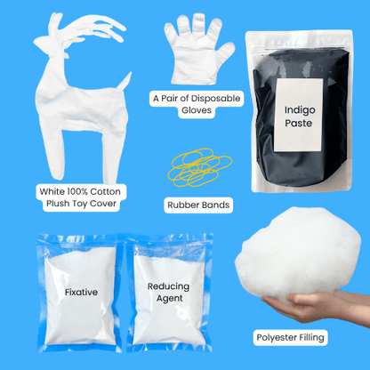 Deer Plush Tie Dye DIY Kit