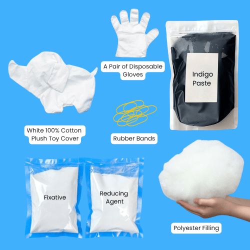 Elephant Plush Tie Dye DIY Kit