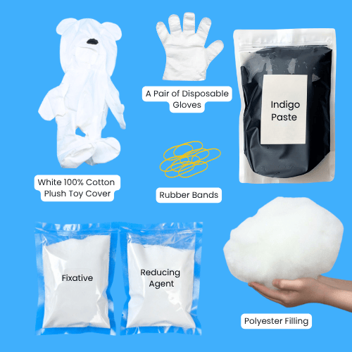 Bear Plush Tie Dye DIY Kit