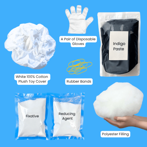 Pumpkin Plush Tie Dye DIY Kit