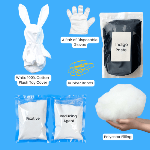 Bunny Plush Tie Dye DIY Kit
