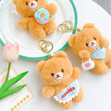 Adorable Teddy Bear Plush Keychains