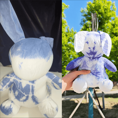 Bunny Plush Tie Dye