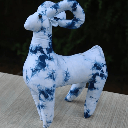Goat Plush Tie Dye