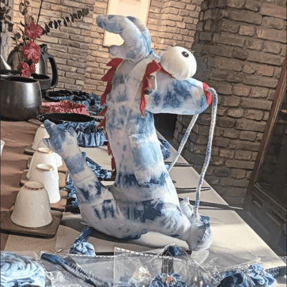 Dragon Plush Tie Dye