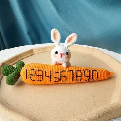 Cute Tiger and Rabbit Crochet DIY Kit