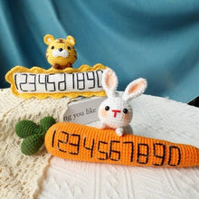 Cute Tiger and Rabbit Crochet DIY Kit