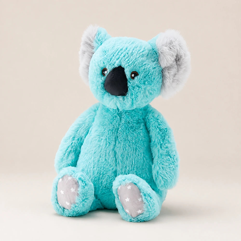 Turquoise Koala Plush – Seated View